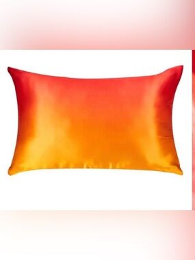 NWT Blissy MULBERRY Silk Pillowcase - Queen - Orange Ombre